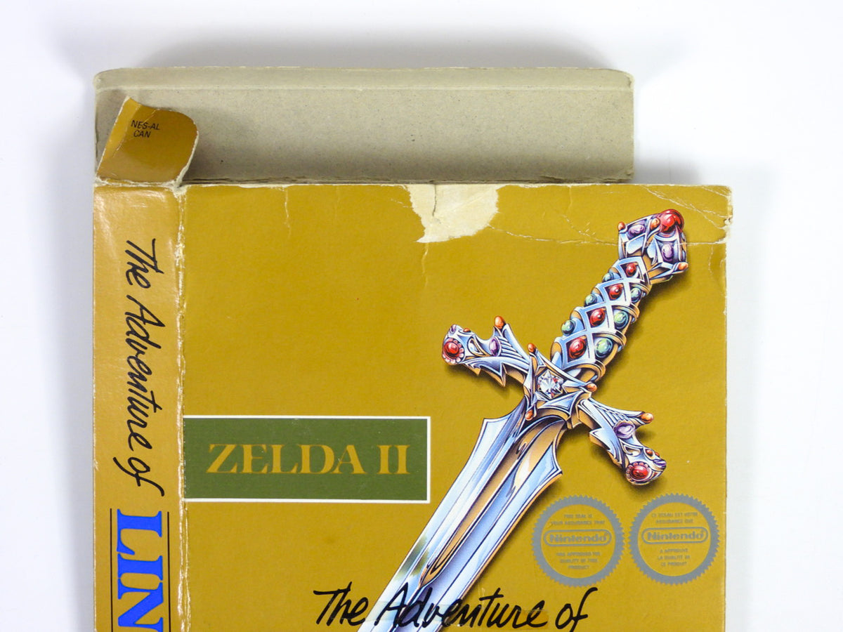 Zelda II 2 The Adventure Of Link [Mattel] [CAN Version] [Box 