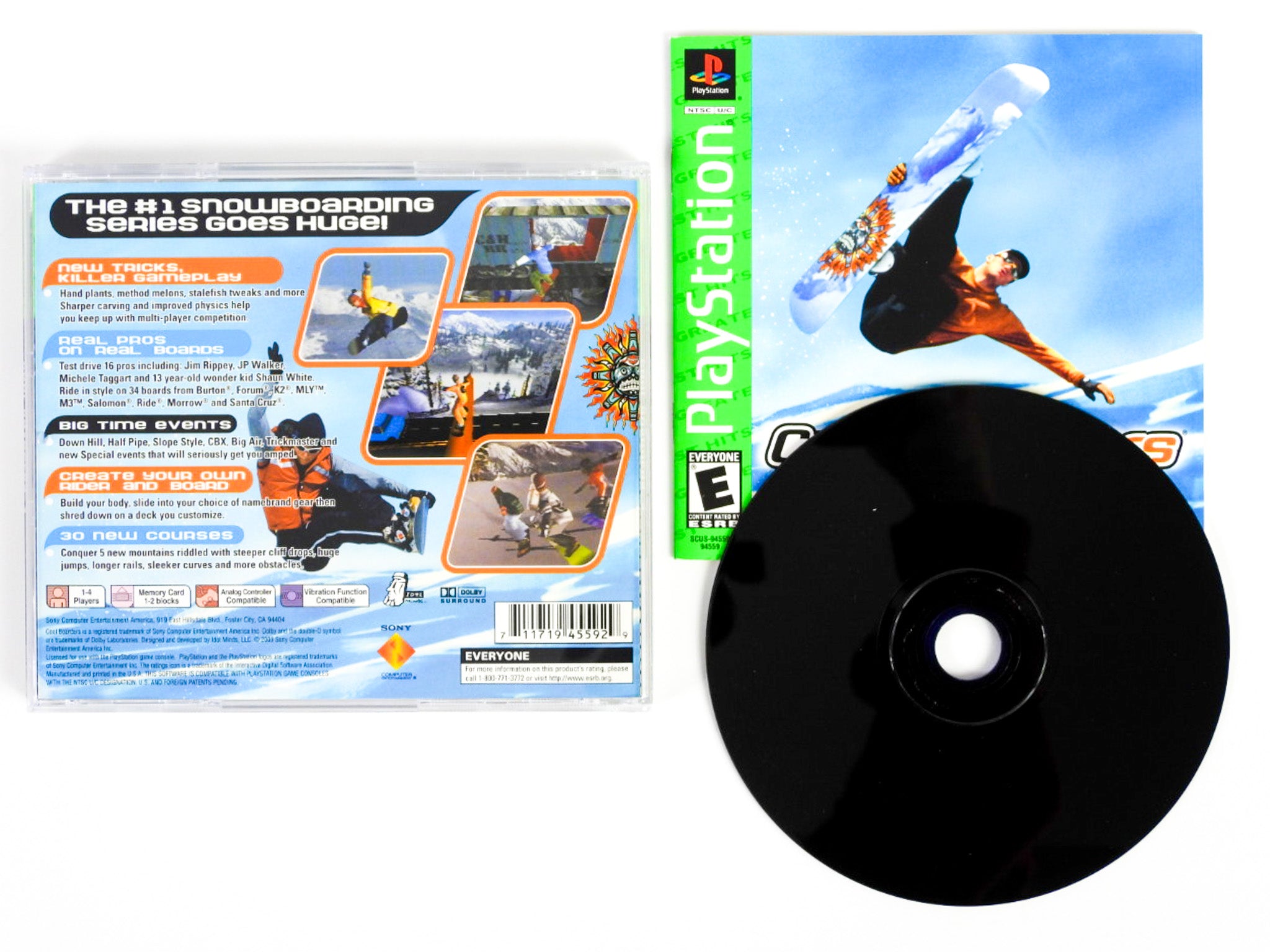 Cool Boarders 4 PS1 - Jeux Vidéo | Rakuten Cool Boarders 4 PS1 - Jeux Vidéo | Rakuten