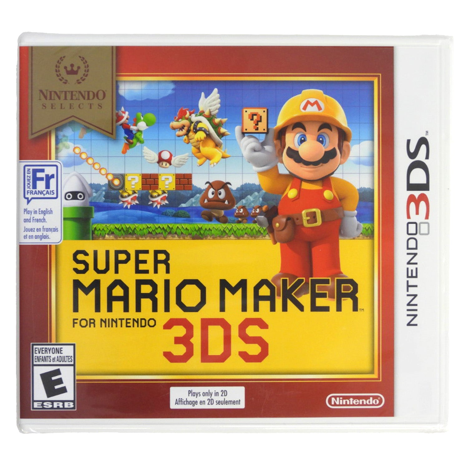 Super Mario Maker Nintendo Selects Nintendo 3DS Retro MTL super-mario-maker-nintendo-selects-nintendo-3ds-retro-mtl