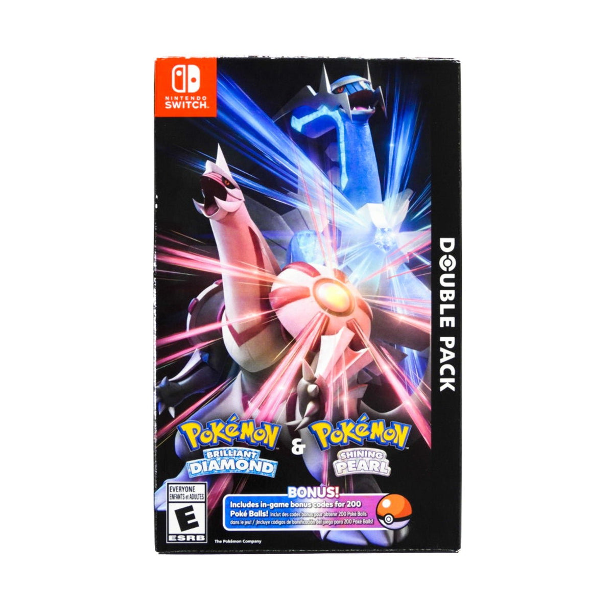 Pokemon Brilliant Diamond and factory Shining Pearl Double Pack for Nintendo Switch