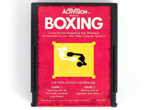 Boxing [Picture Label] (Atari 2600)