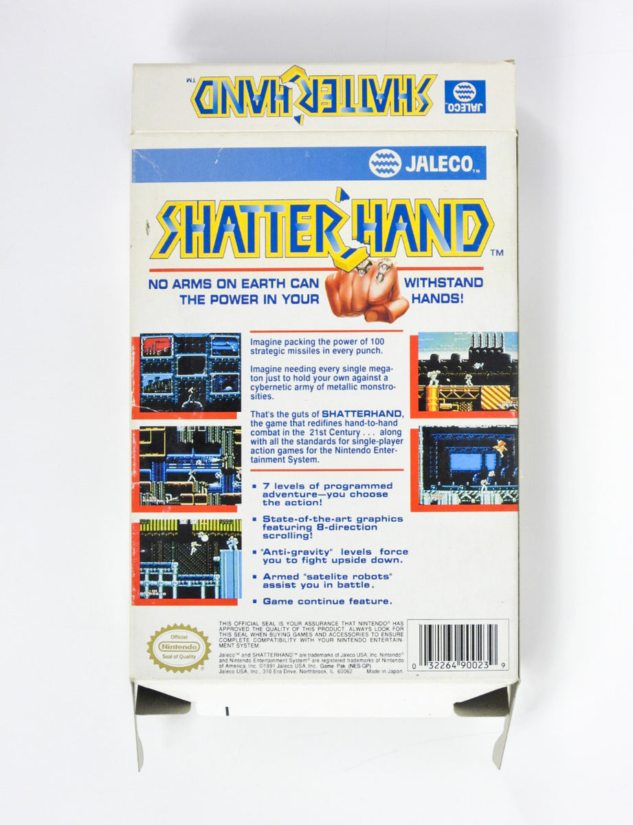 Shatterhand for Nintendo fashion NES