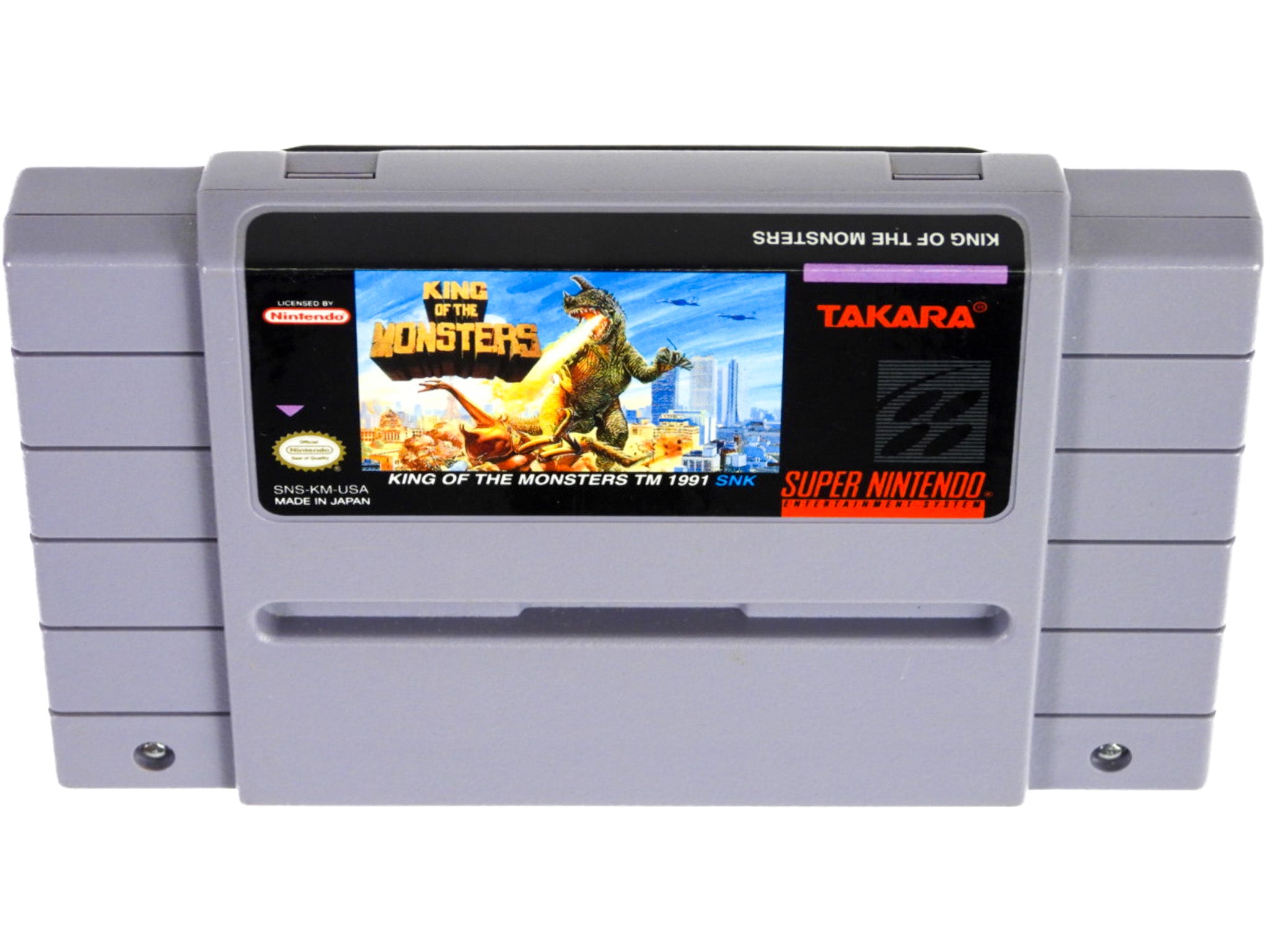 king of the monsters super nintendo King Of The Monsters (Super Nintendo / SNES) – Retro MTL
