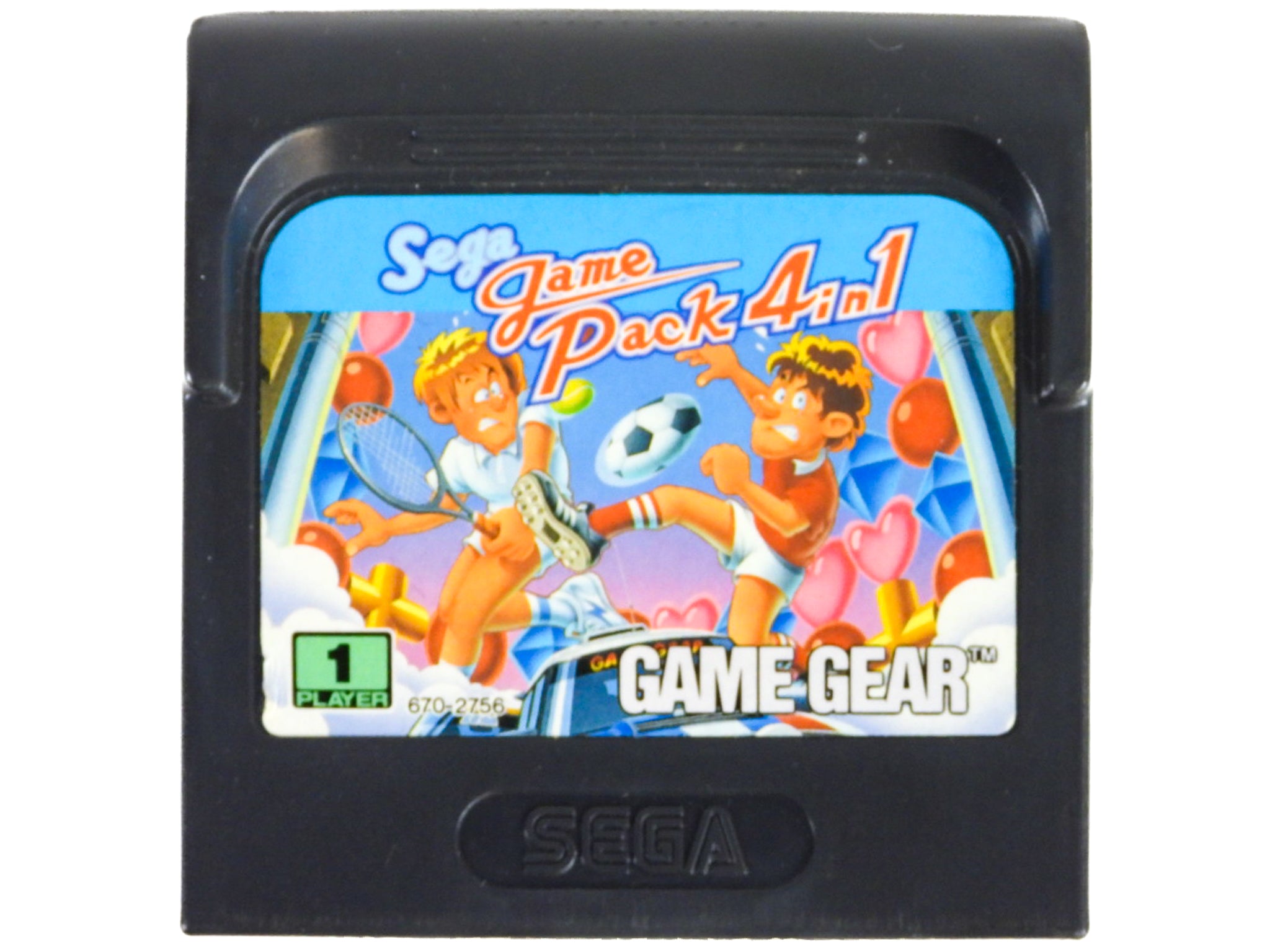 Sega Game Gear Pack 4 in 1 Loose PAL EUR Sega Game Gear Pack 4 in 1 Loose PAL EUR