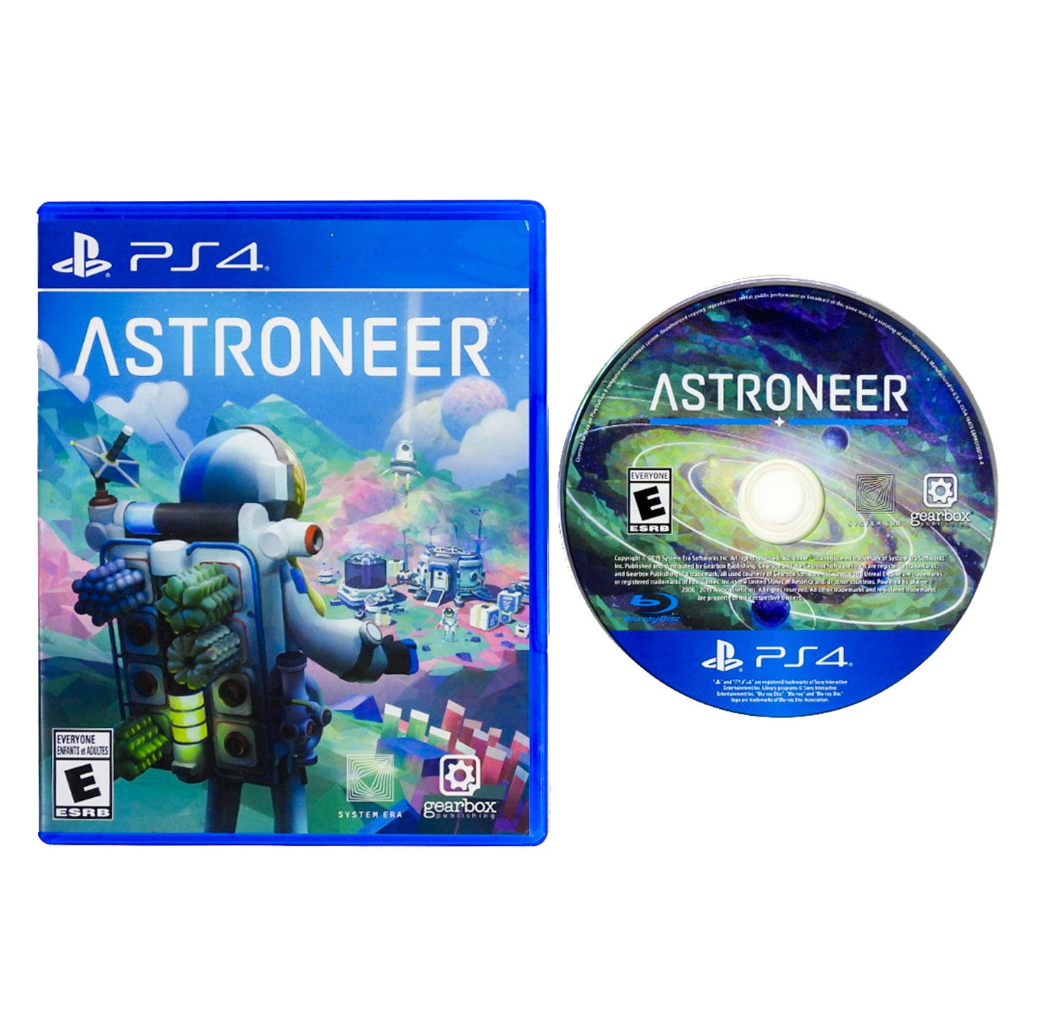Jeu Astroneer PS4 - Version PAL, Boîtier Inclus, En Très Bon état, Jeu Sandbox