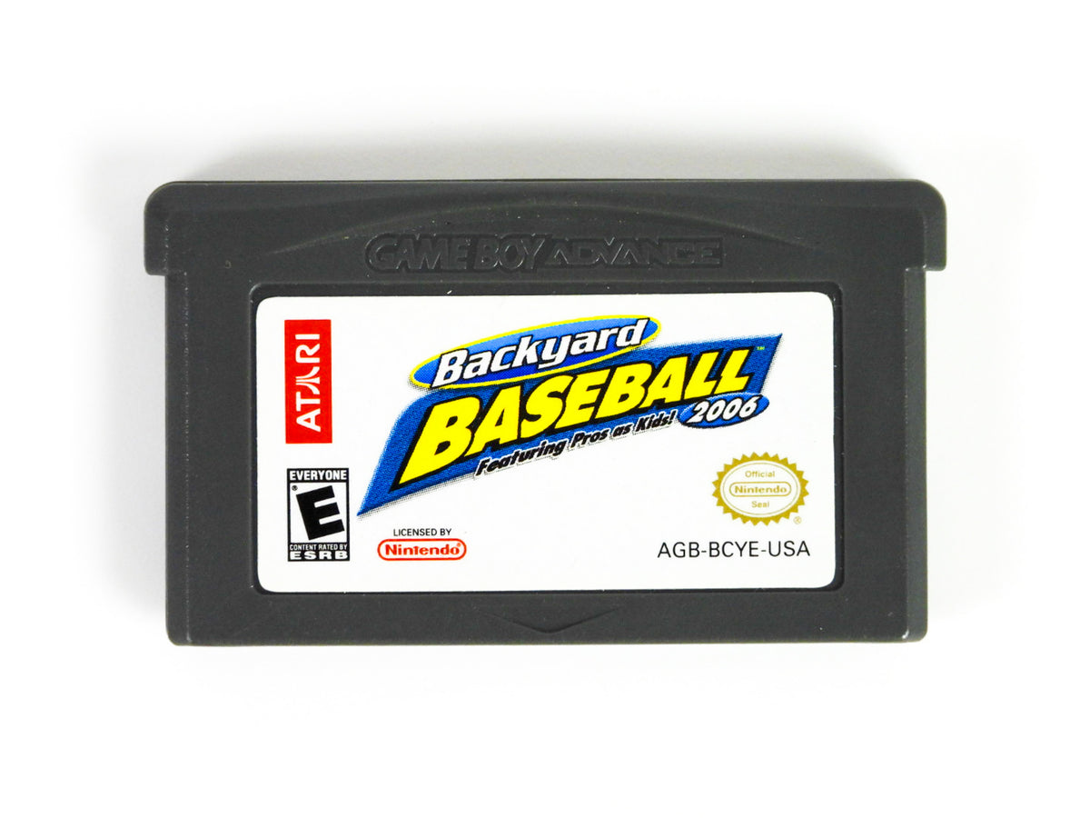 Backyard Baseball 2006 (Game Boy Advance / GBA) RetroMTL