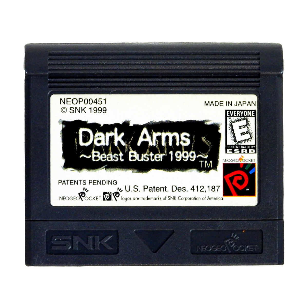 Dark Arms Neo Geo Pocket Color SNK Dark Arms Neo Geo Pocket Color SNK