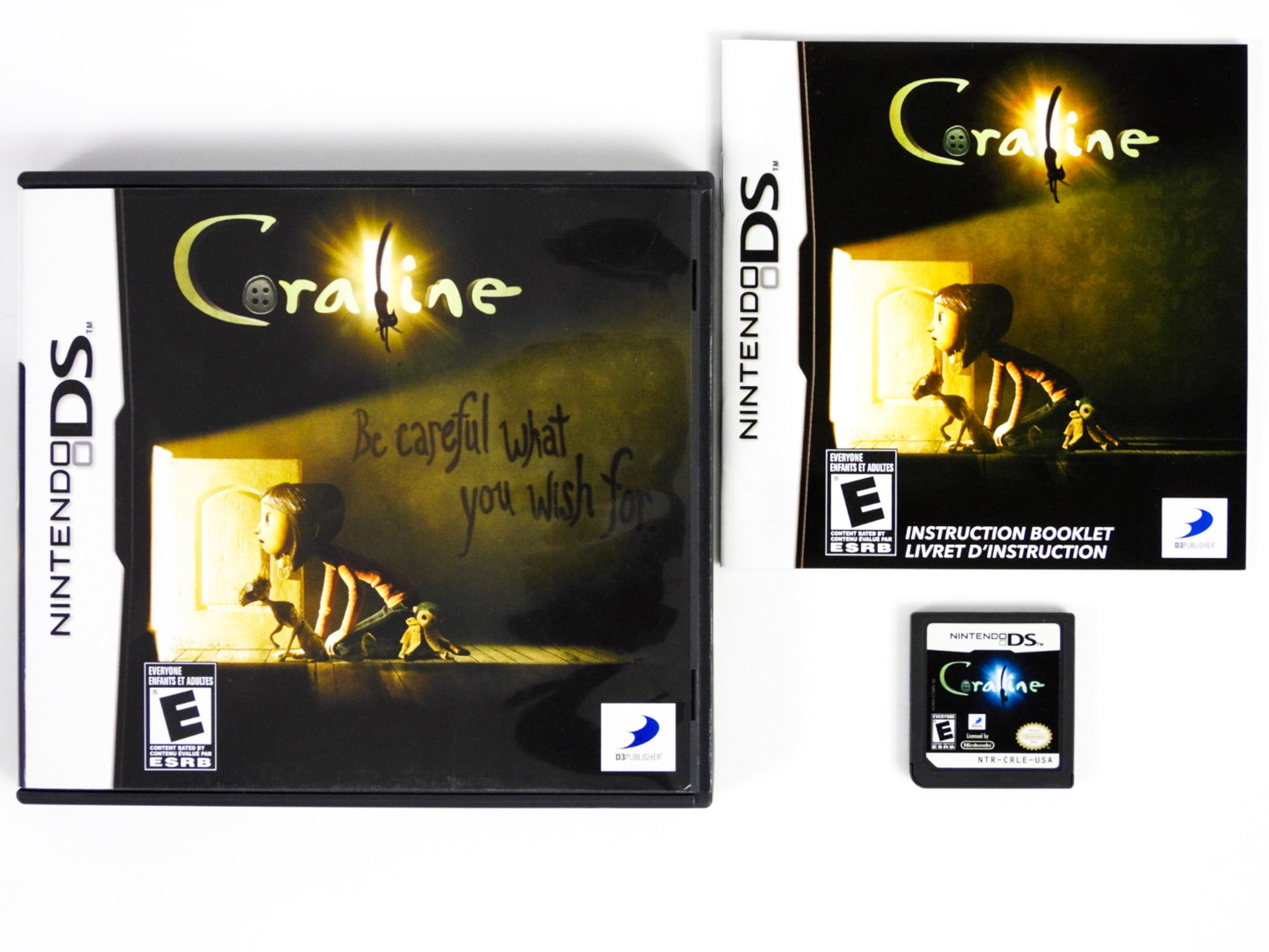 Coraline sur Nintendo DS occasion - Retro Game Place Coraline sur Nintendo DS occasion - Retro Game Place