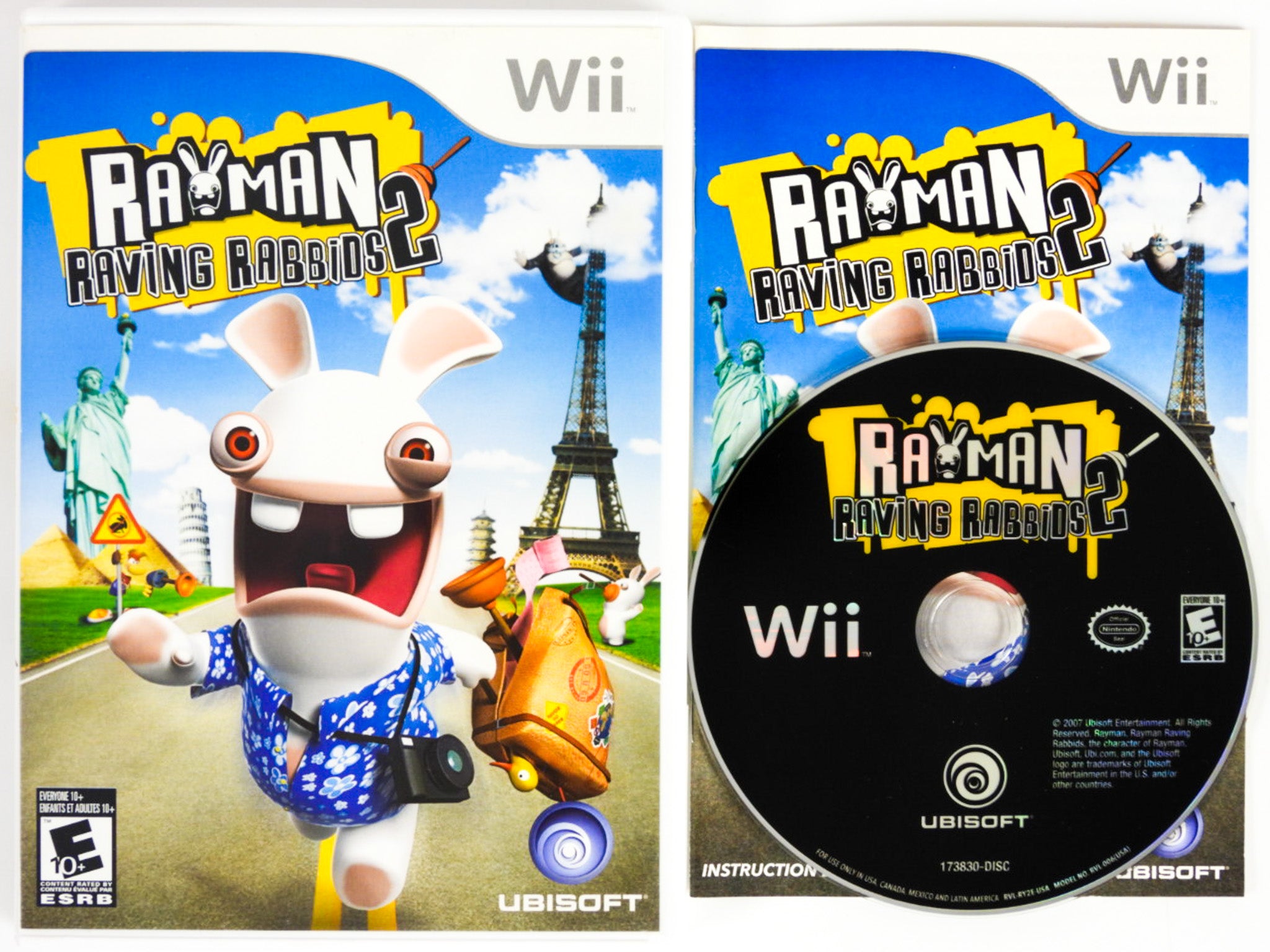 Rayman Raving Rabbids de UBISOFT - Nintendo WII Rayman Raving Rabbids de UBISOFT - Nintendo WII