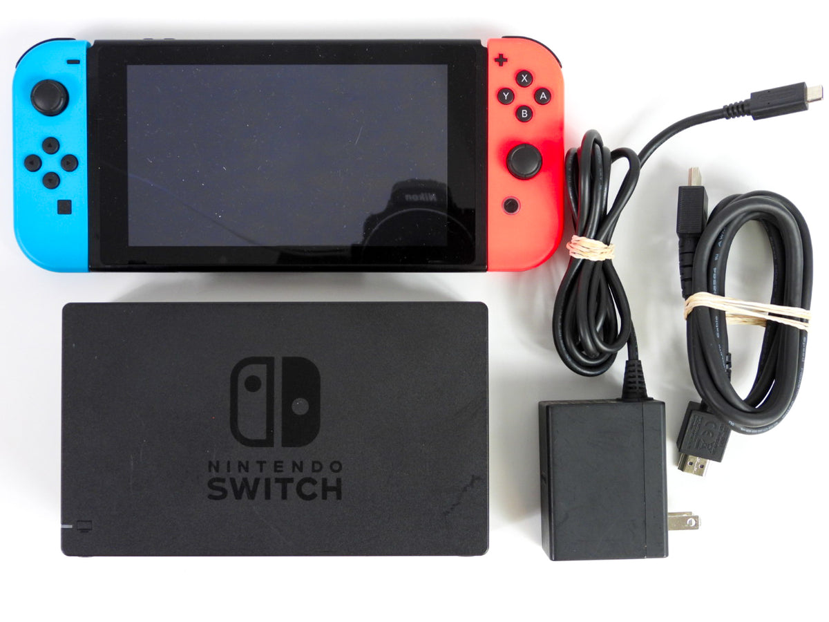 Nintendo Switch + Blue And Red Joy-Con [HAC-001] (Nintendo 