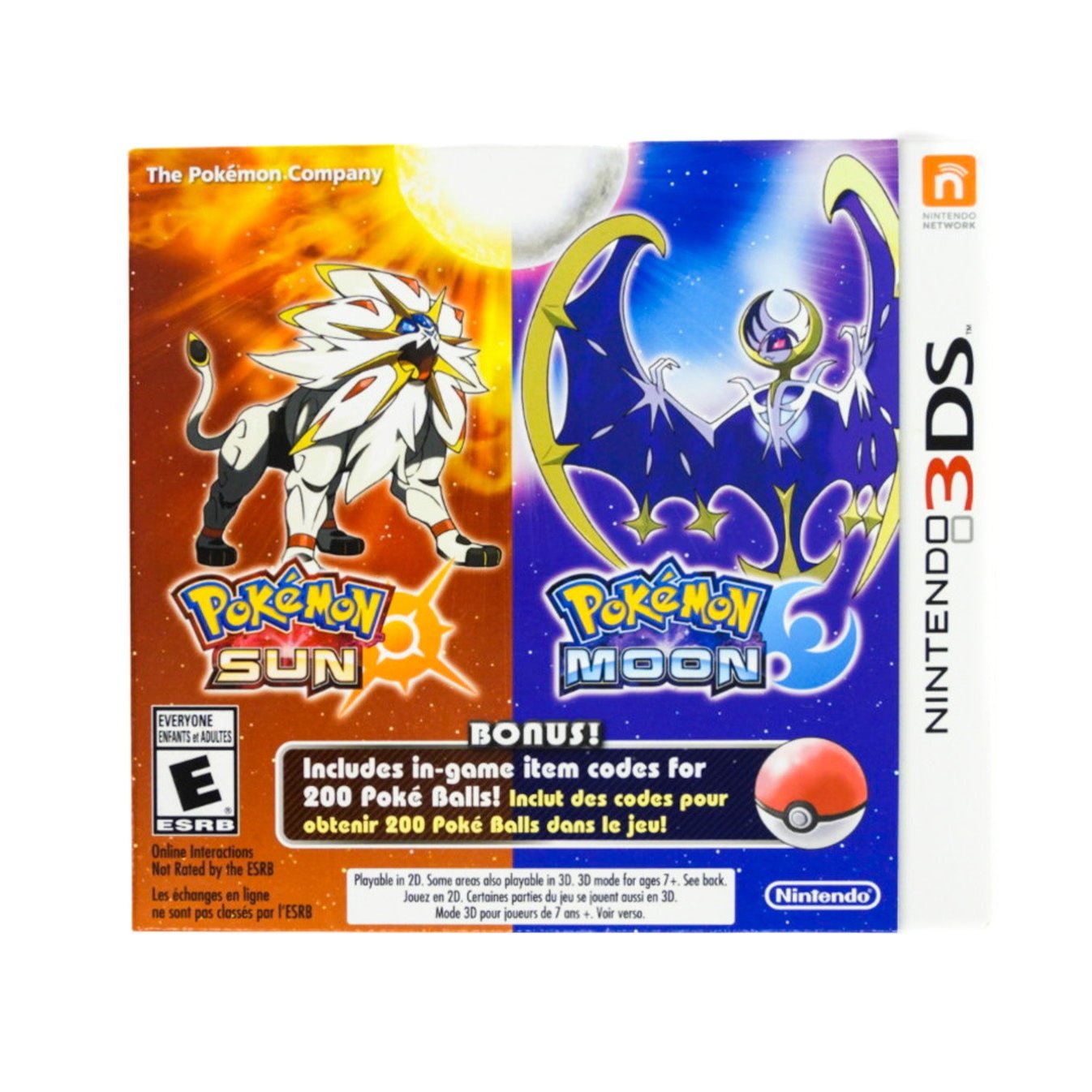 Pokemon Sun & Pokemon Moon Dual Pack (Nintendo 3DS) – Retro MTL