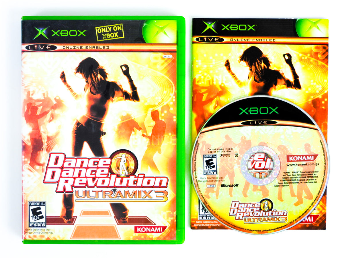 Dance Dance Revolution Ultramix 3 cheapest Bundle (Microsoft Xbox, 2005)