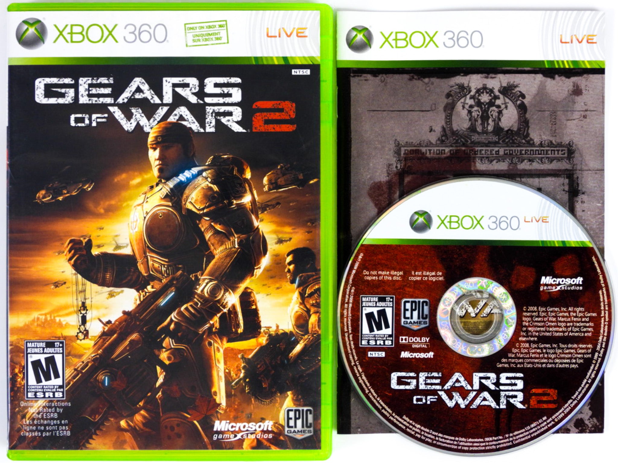 gears of war 2 rom Gears Of War 2 (Xbox 360) – Retro MTL