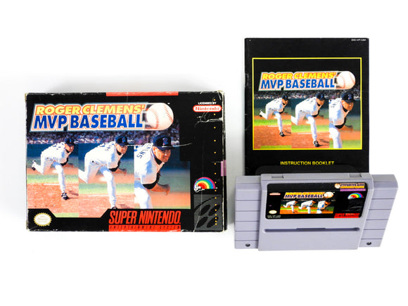 Roger Clemens' MVP Baseball (Super Nintendo / SNES)