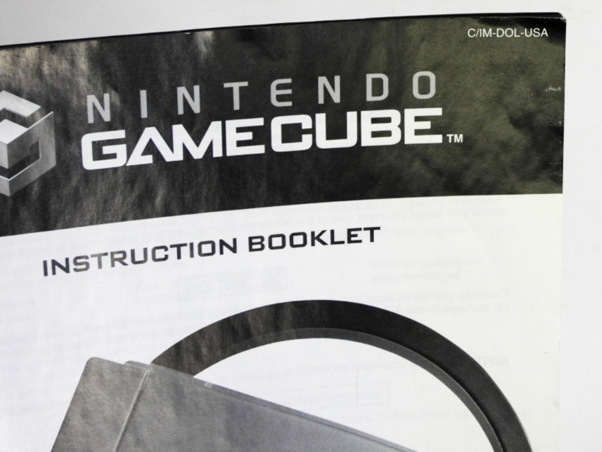 Nintendo Gamecube Instruction Booklet [Manual] (Nintendo Gamecube
