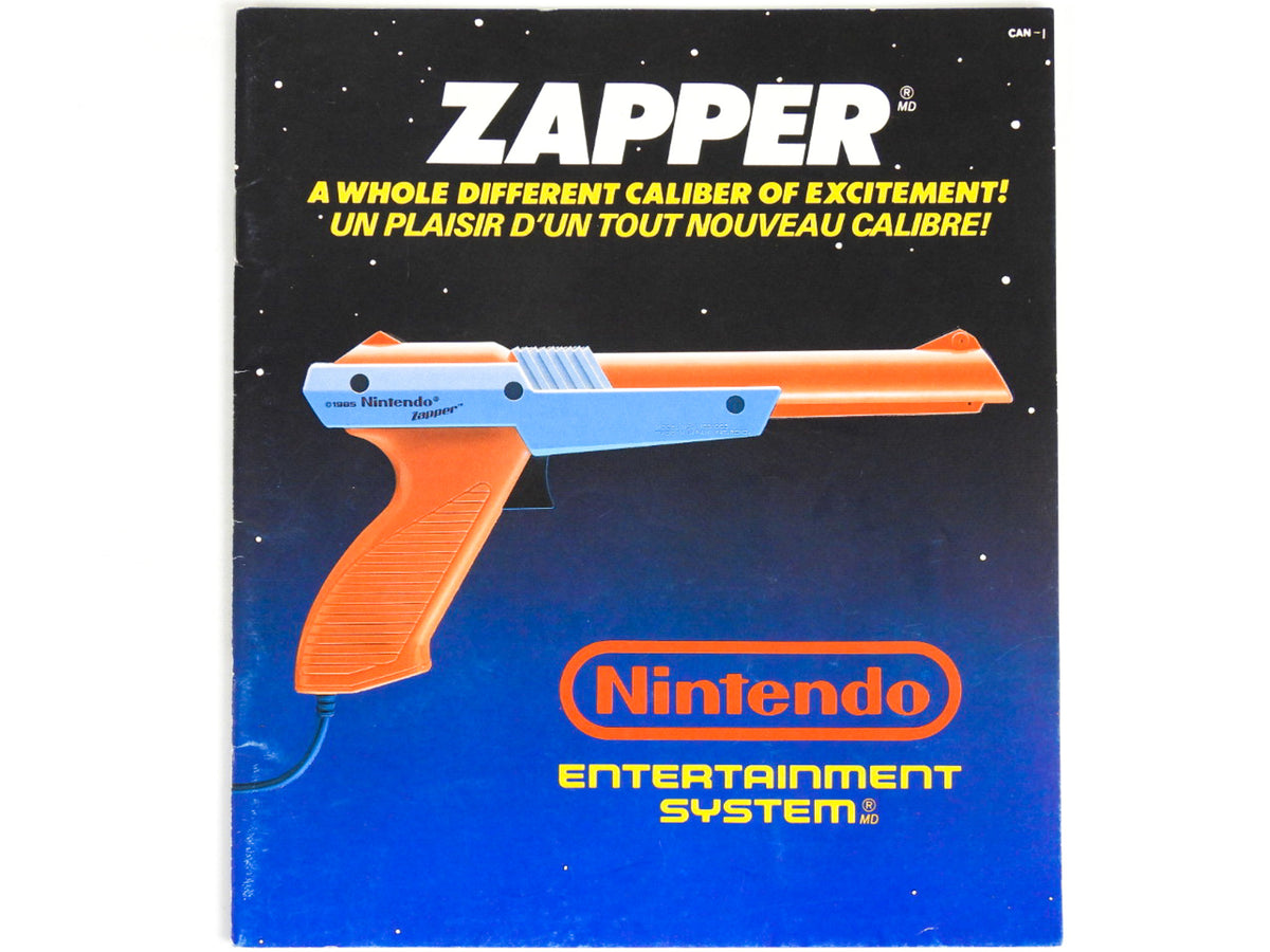 Nintendo Nes Zapper Light Gun NES Original Light Zapper Gun For