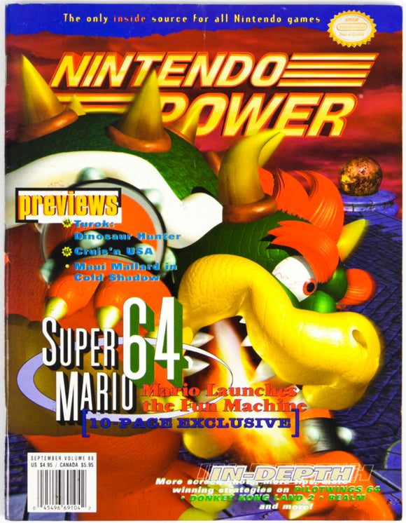 Super Mario 64 [Volume 88] [Nintendo Power] (Magazines)