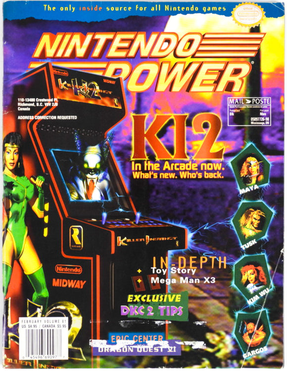 Killer Instinct 2 [Volume 81] [Nintendo Power] (Magazines)
