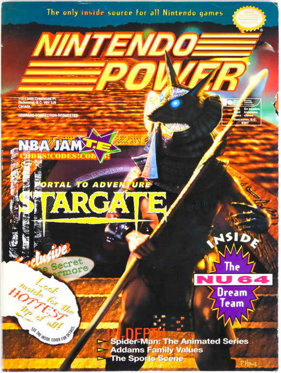 Stargate [Volume 71] [Nintendo Power] (Magazines)