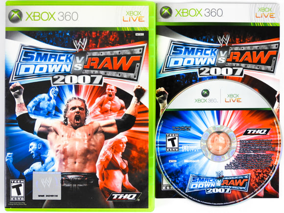 WWE Smackdown Vs. Raw 2007 (Xbox 360)