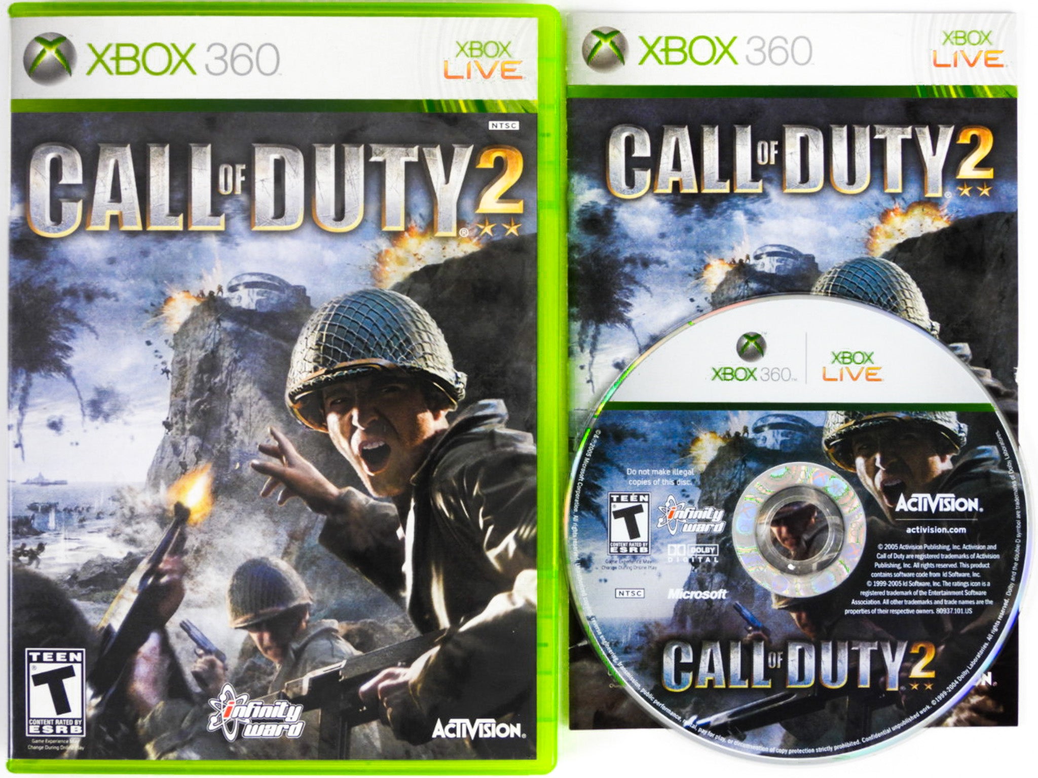 Call of Duty 2 - X360 - Jeu Occasion Pas Cher Call of Duty 2 - X360 - Jeu Occasion Pas Cher