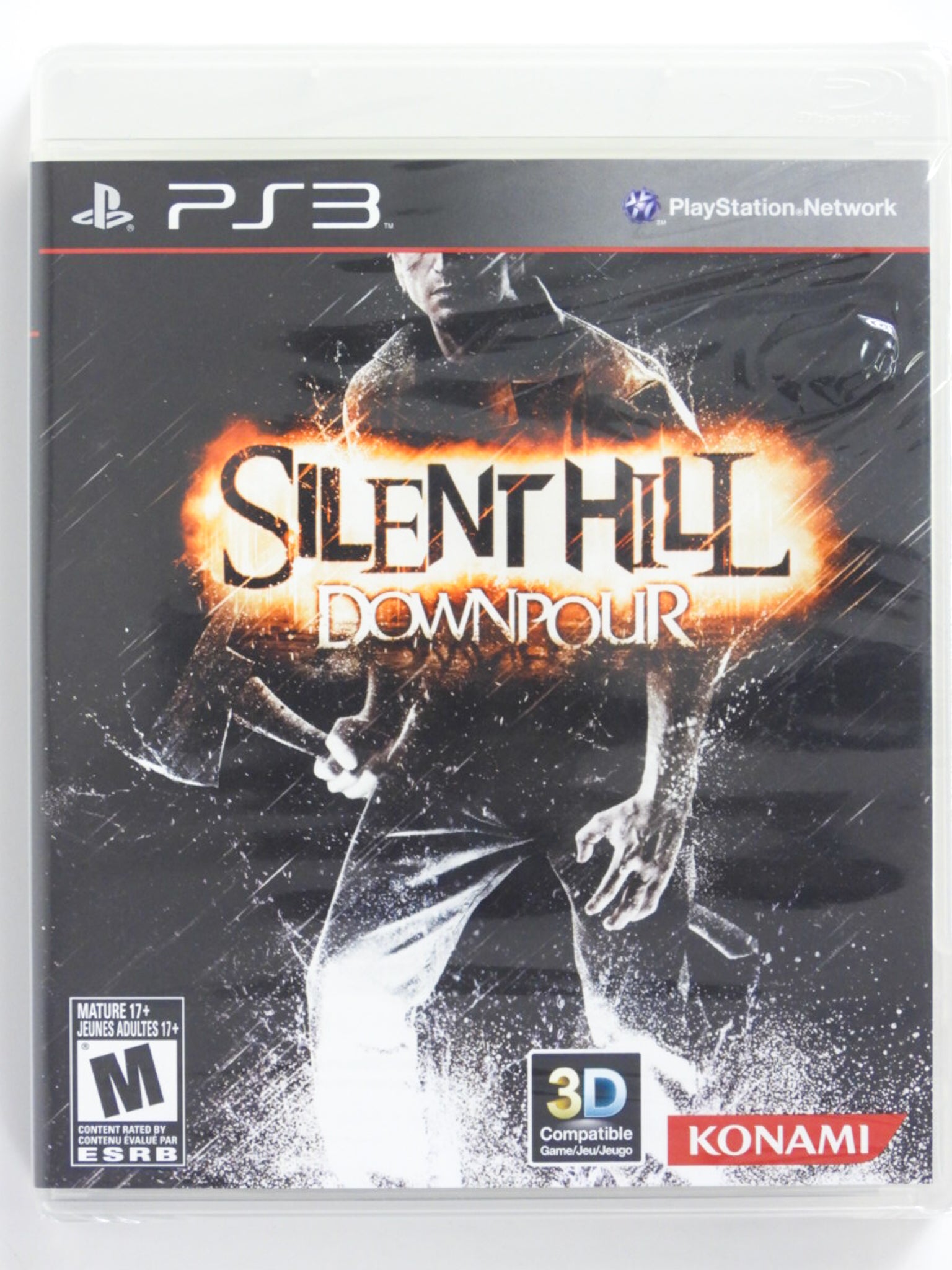 Silent Hill Downpour Replacement Game Case For PlayStation 3 PS3 - With Cover Art