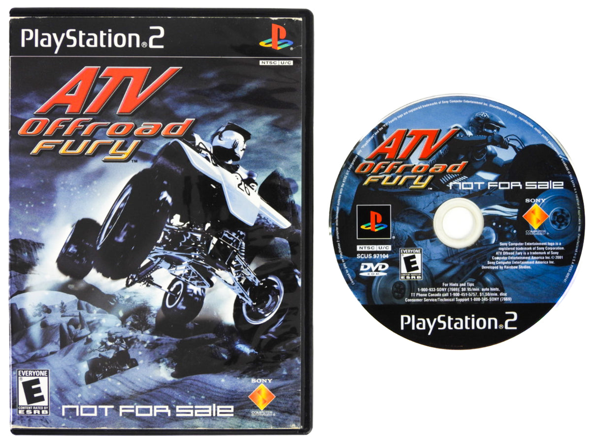Jeu ATV Offroad Fury 3 Sur PS2 - Complet (Boîte, Notice) - Version PAL