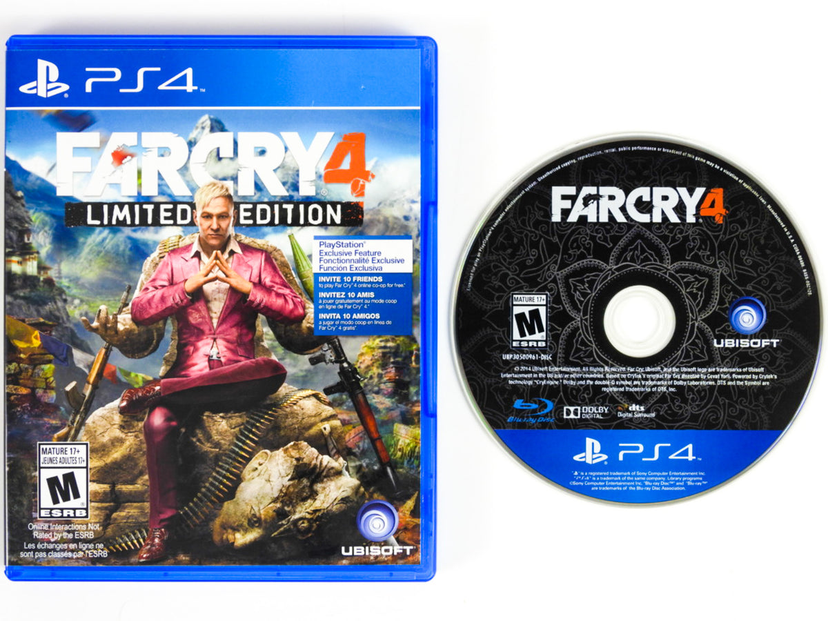 Far Cry 4 Kyrat Edition – PS4 – Complet Et Très Bon État (PAL FR)
