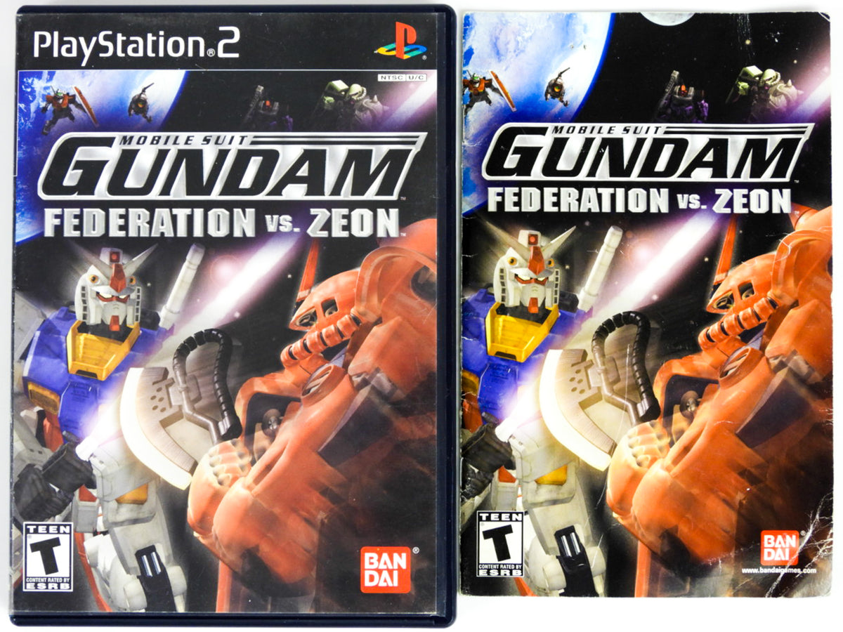 GUNDAM FEDERATION vs ZEON PS2 北米版 Amazon.com: Mobile Suit