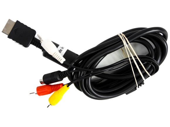 Unofficial AV Cable S-Video (PS1 / PS2 / PS3)