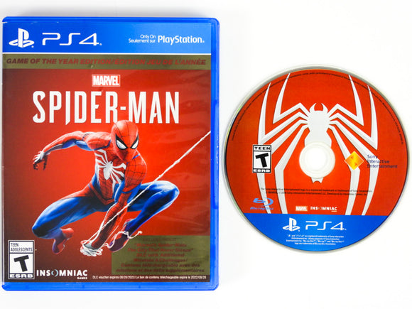 Marvel Spiderman [Game Of The Year] (Playstation 4 / PS4)