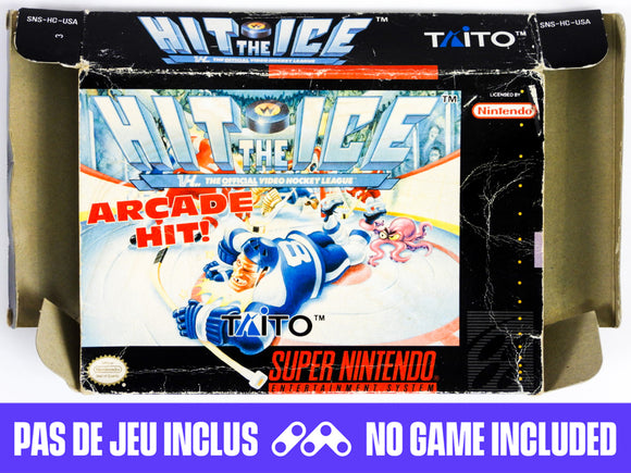 Hit The Ice [Box] (Super Nintendo / SNES)