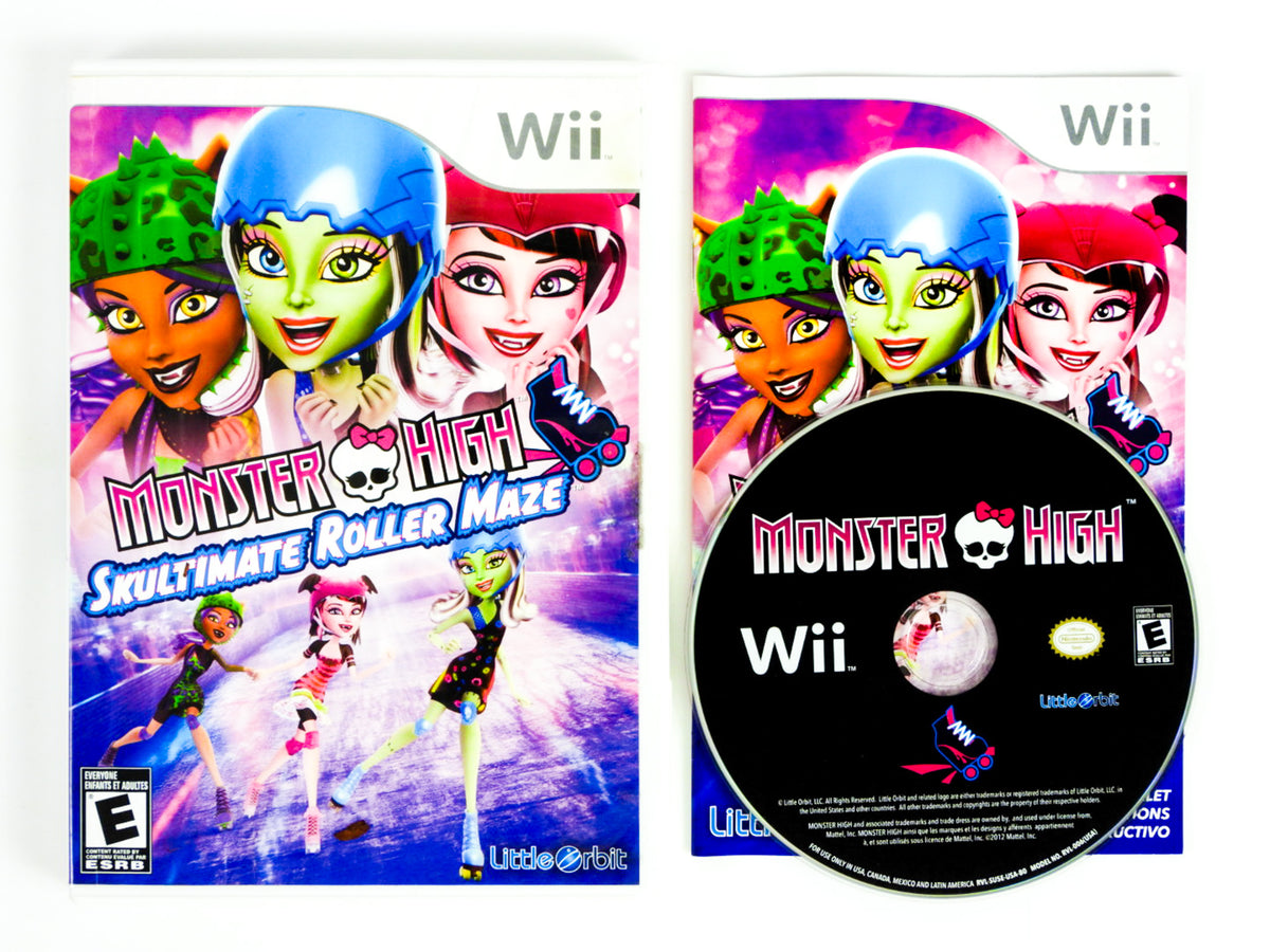 Monster High: Skultimate Roller Maze (Nintendo Wii) – RetroMTL