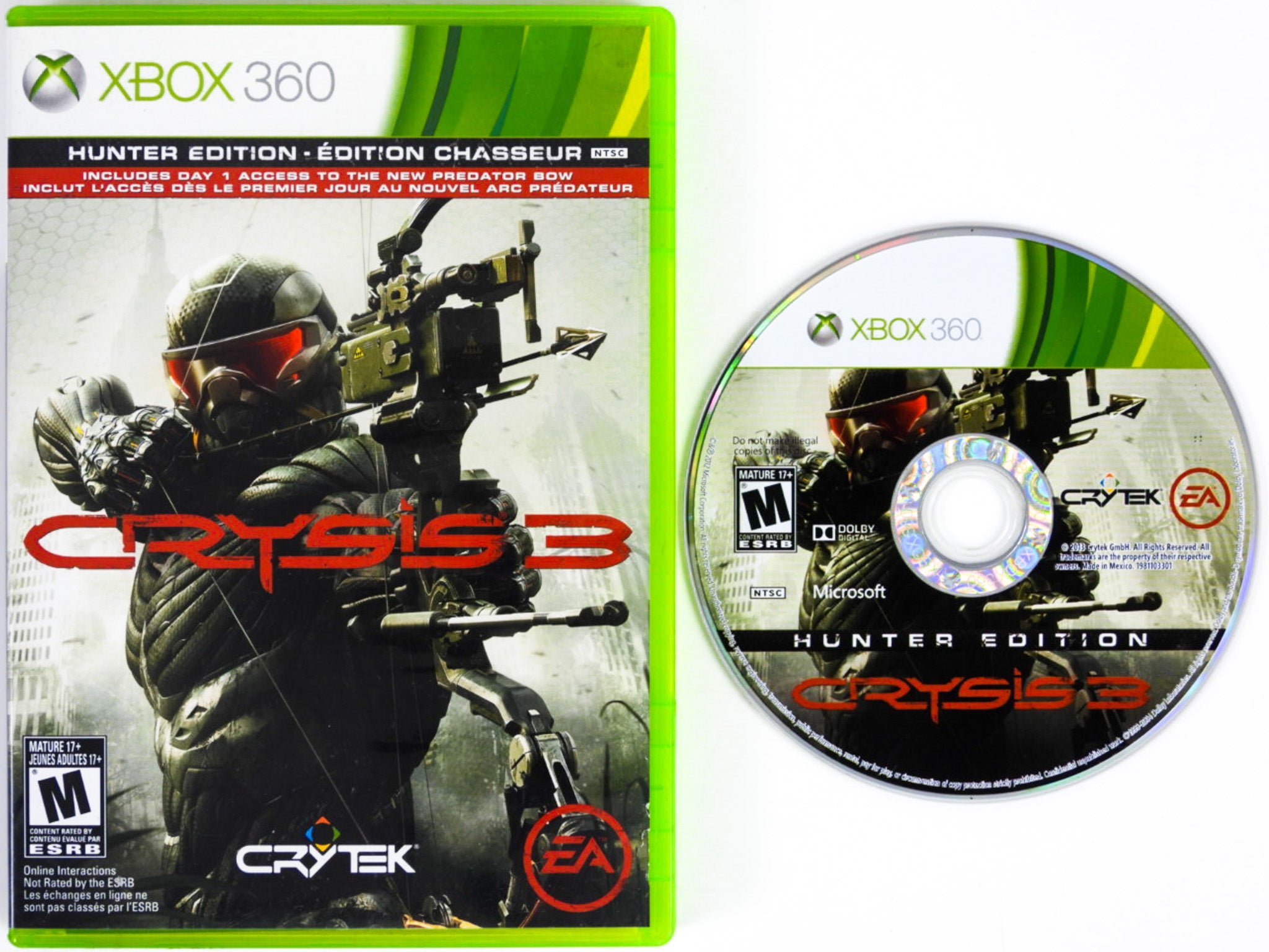Crysis [Hunter Edition] (Xbox 360) – Retro MTL