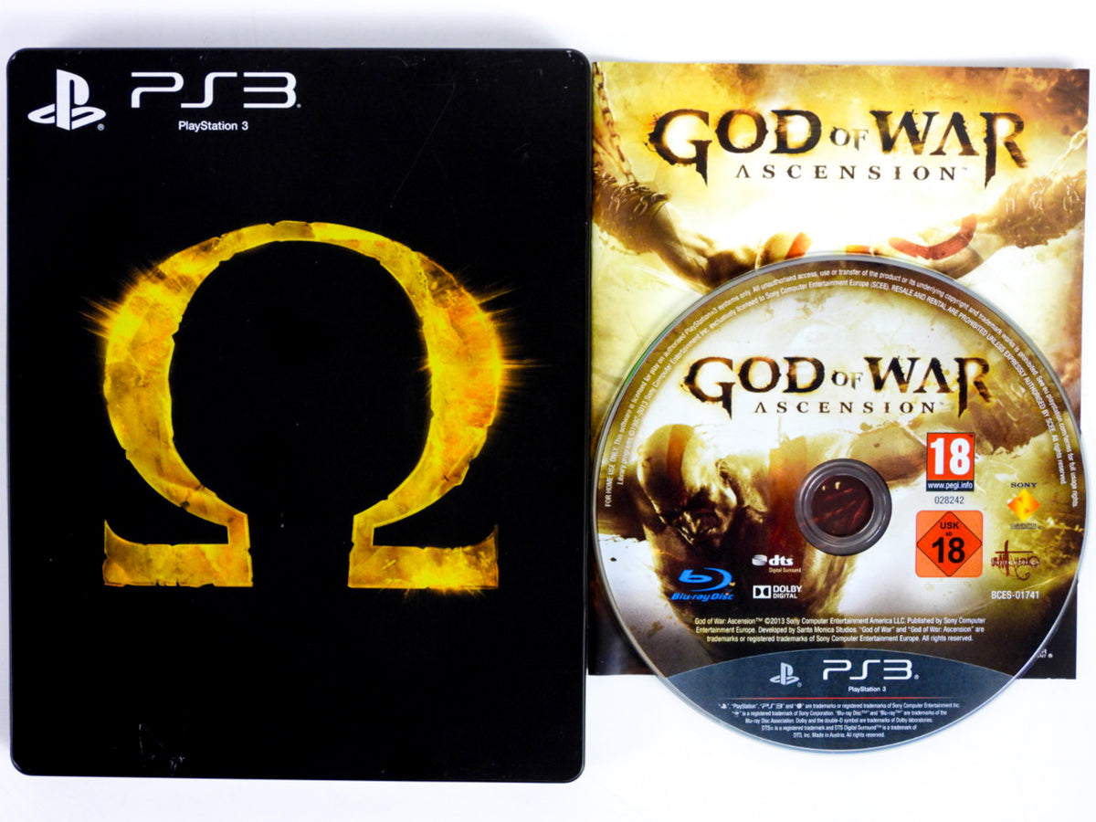 God Of War Ascension - Édition Spéciale Steelbook PS3 - PAL, Très Bon état