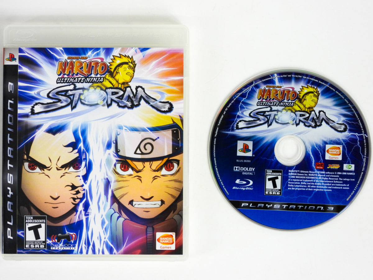 Naruto Ultimate Ninja Storm Playstation 3 retromtl.com