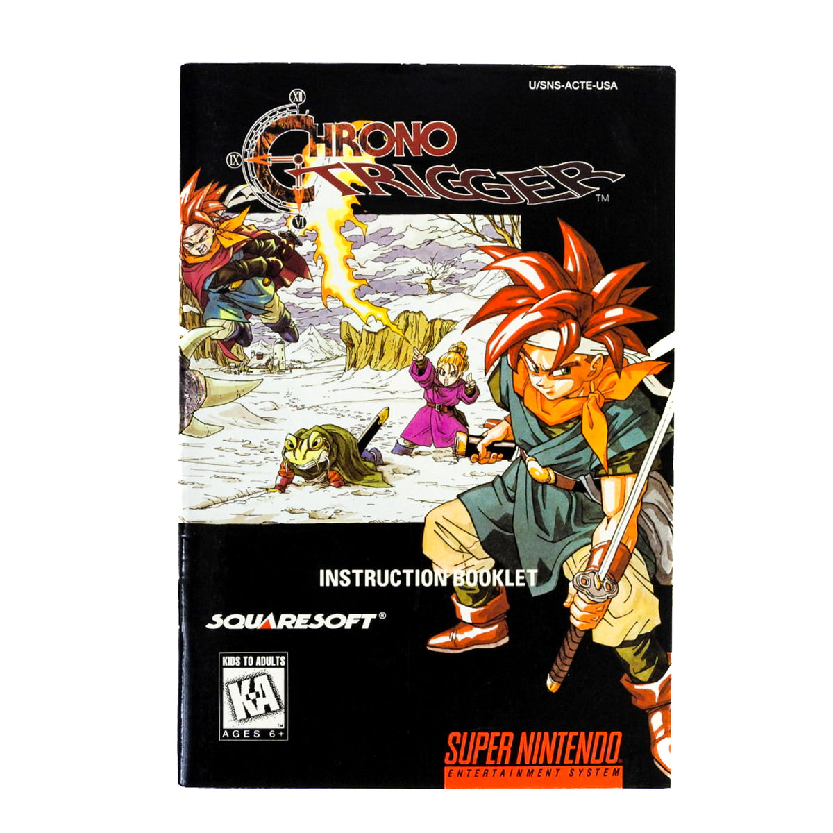 Snes Cartridge Box Chrono Trigger Snes Cover Chrono Trigger Wii