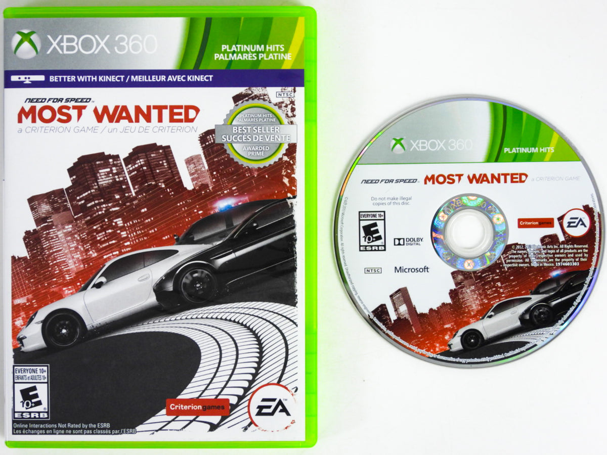 xbox 360 nfs most wanted
