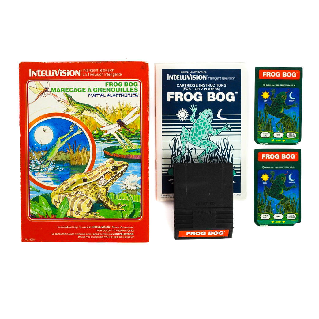 Jeu Intellivision - Frog Bog - Jeux vidéo Jeu Intellivision - Frog Bog - Jeux vidéo