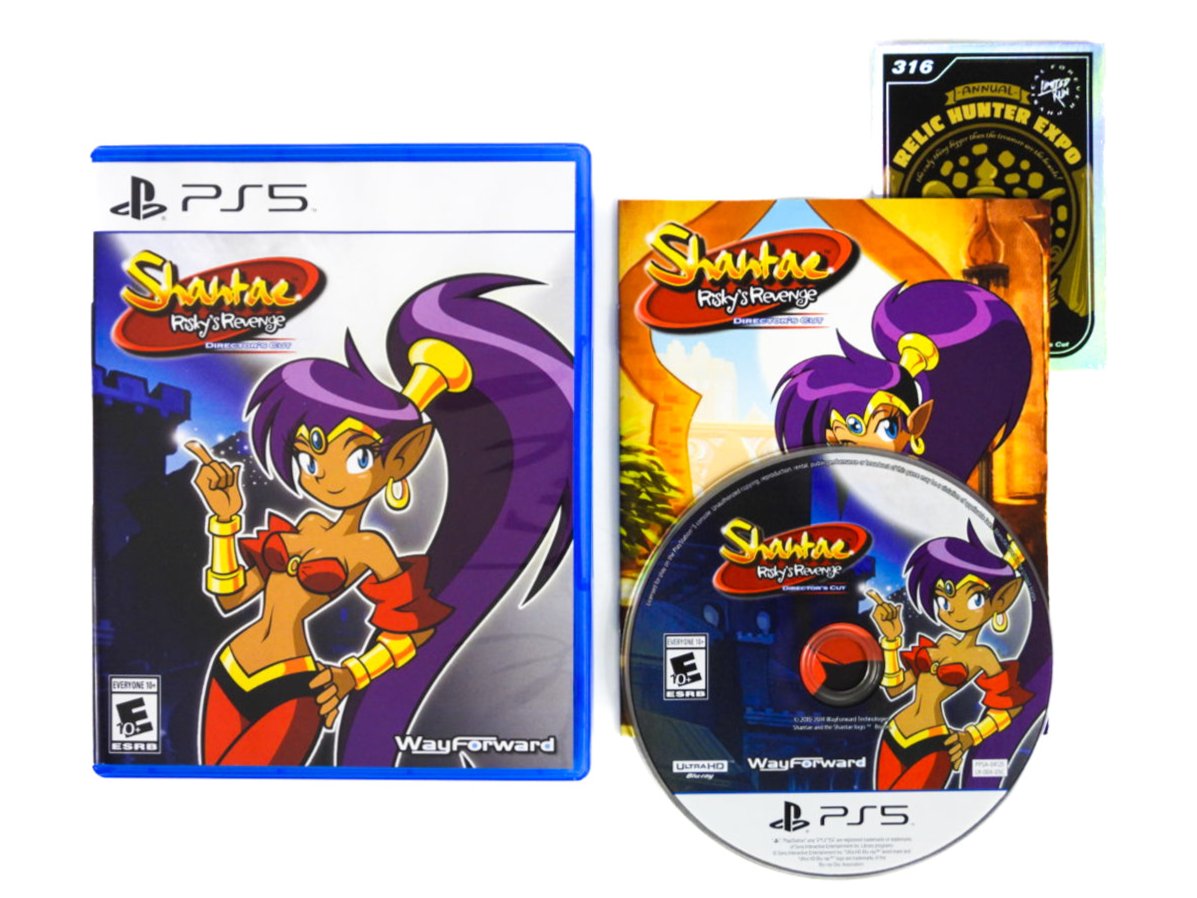 Trader Games - SHANTAE RISKY S REVENGE DIRECTOR S CUT (LIMITED RUN 004) PS5 USA NEW sur