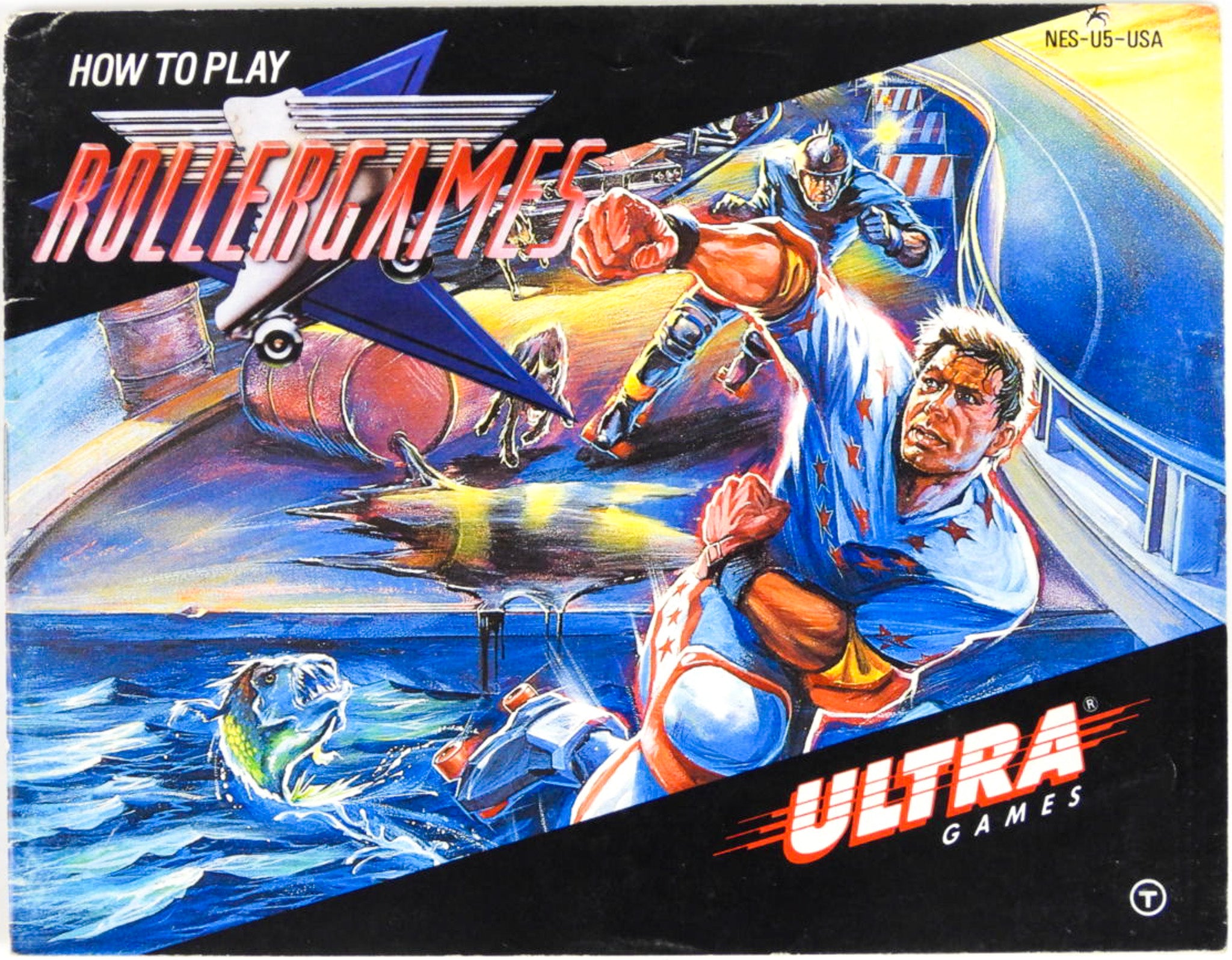 Roller Games [Manual] (Nintendo NES)