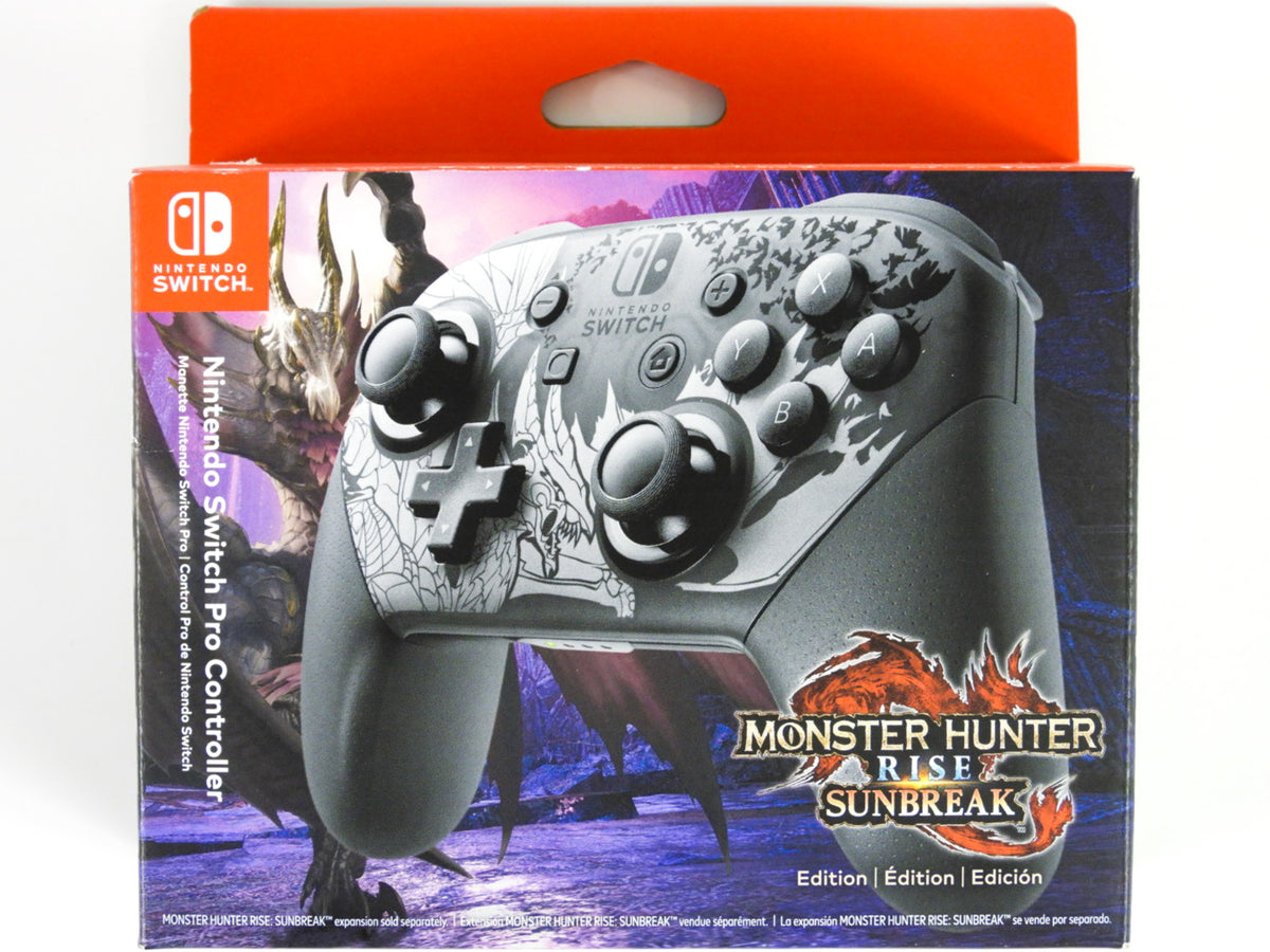Manette Switch Pro Monster Hunter Rise Sunbreak