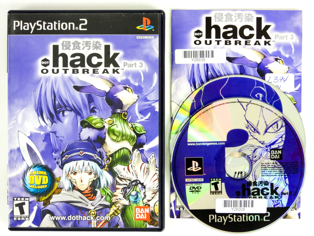 .Hack Outbreak For Playstation 2 newest