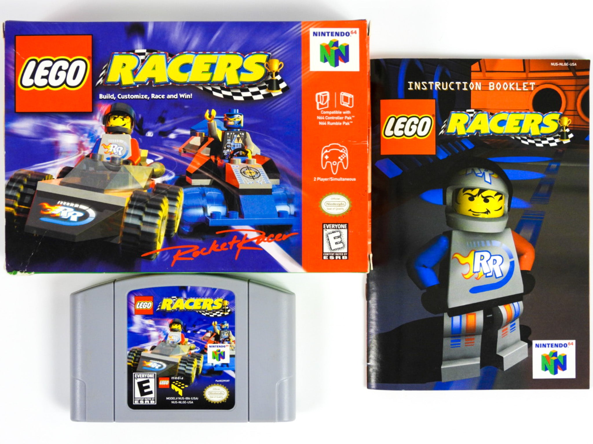 lego racers games LEGO Racers (Nintendo 64 / N64) – Retro MTL