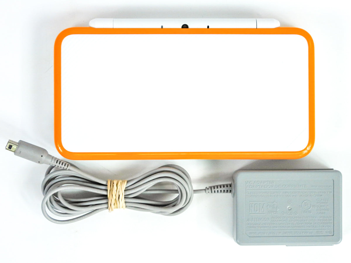 White & Orange New Nintendo 2DS XL [JAN-001] (Nintendo 3DS