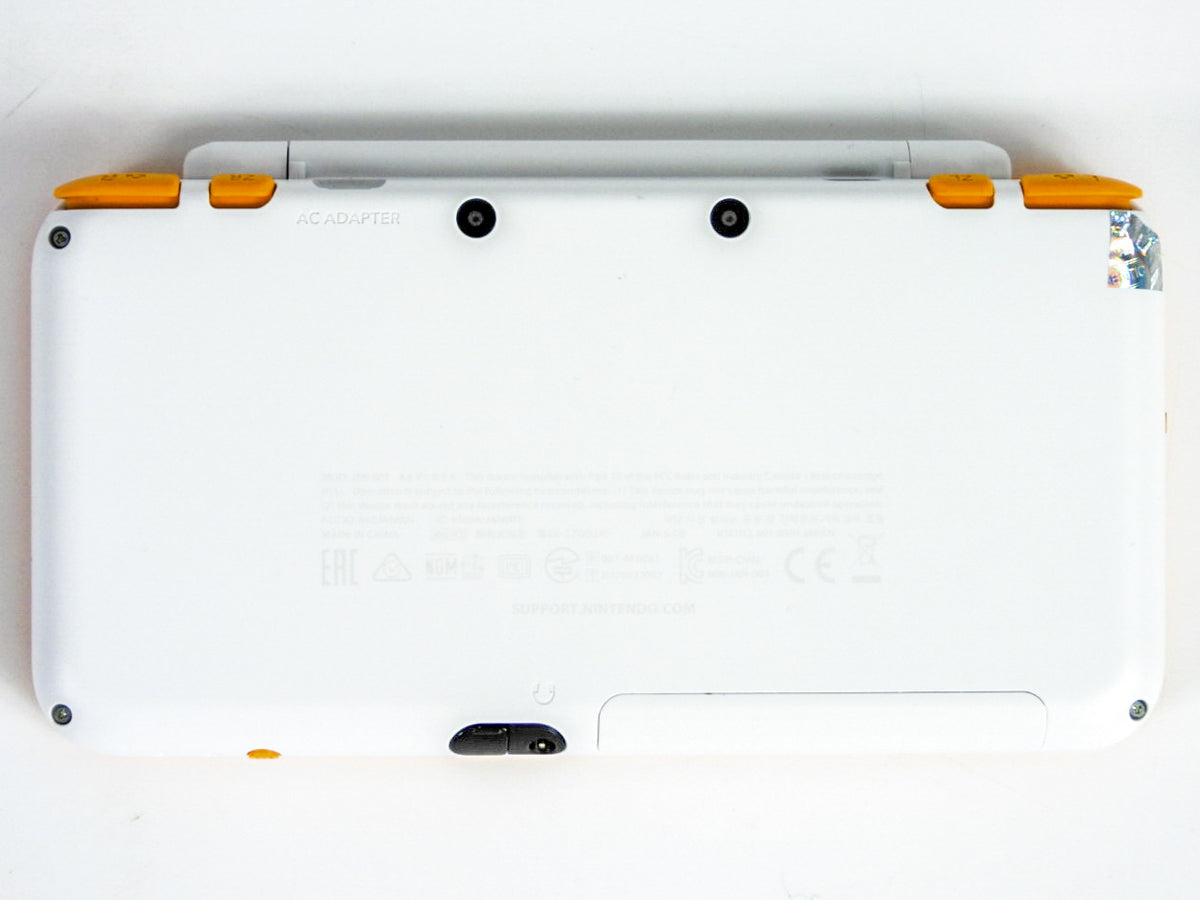 White & Orange New Nintendo 2DS XL [JAN-001] (Nintendo 3DS)