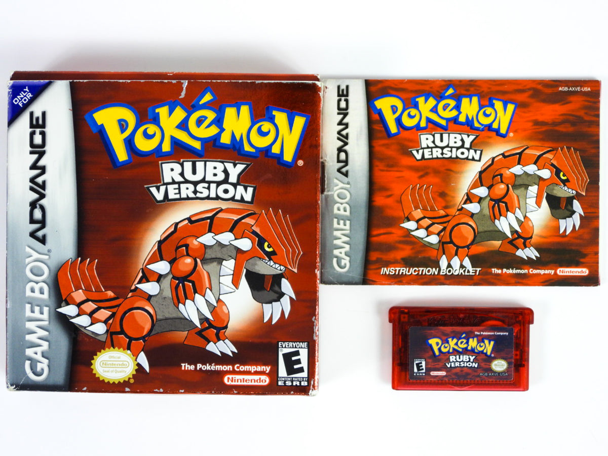 Pokemon Ruby (Game Boy Advance / GBA) – RetroMTL