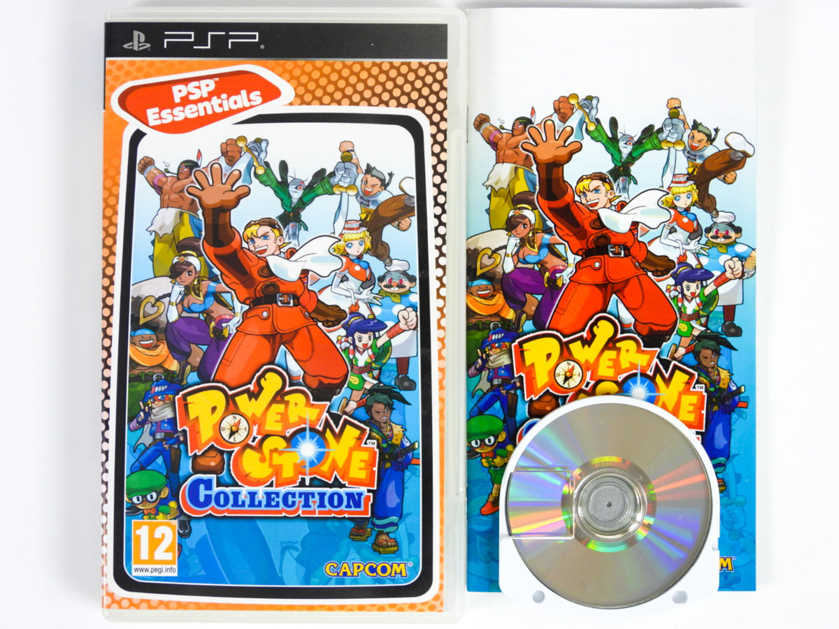 Power Stone Collection Sur Sony PSP, UMD Seul, Jeu Anglais, état Bon