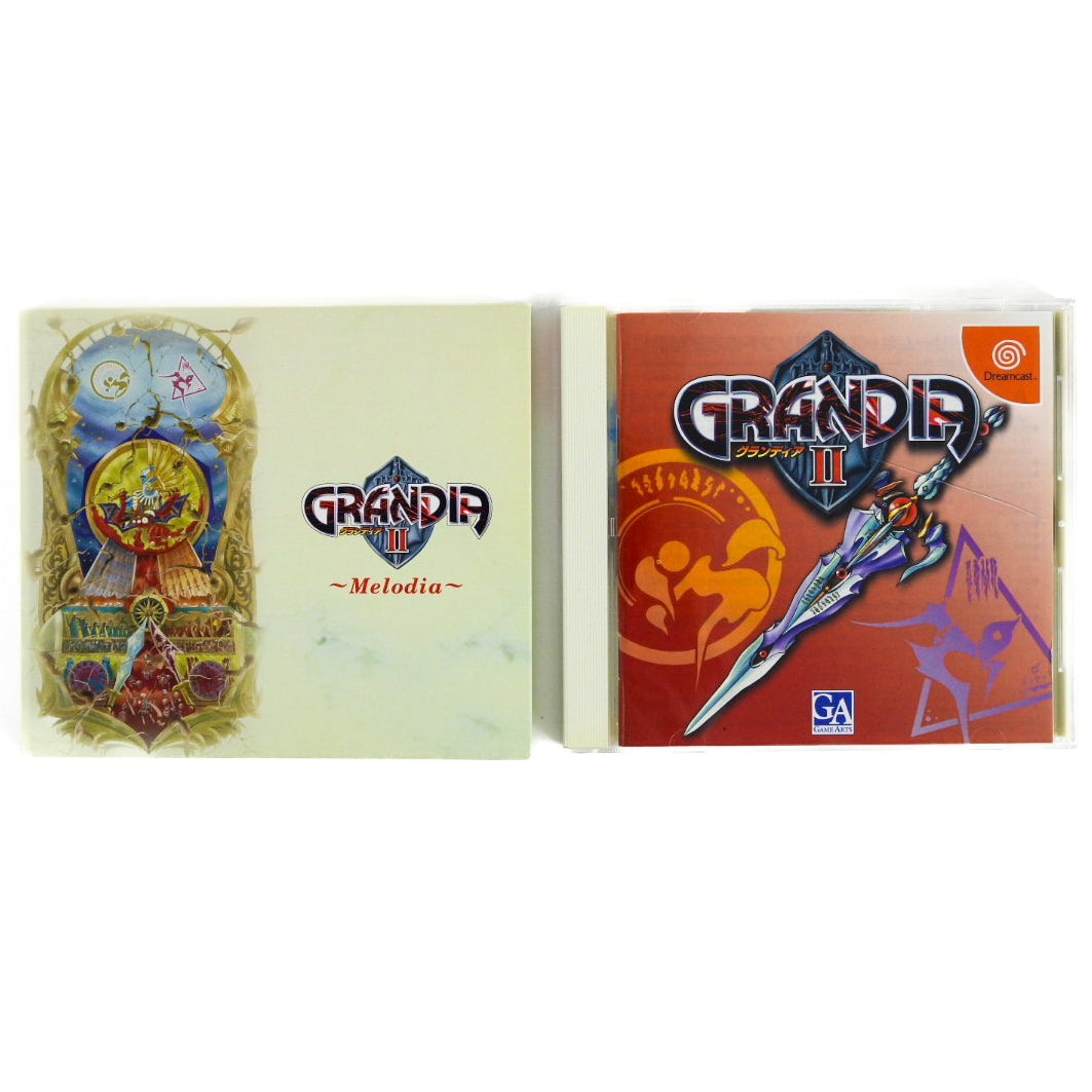Jeu Dreamcast Grandia II ~ Special Package ~ Version Japonaise – Très Bon état