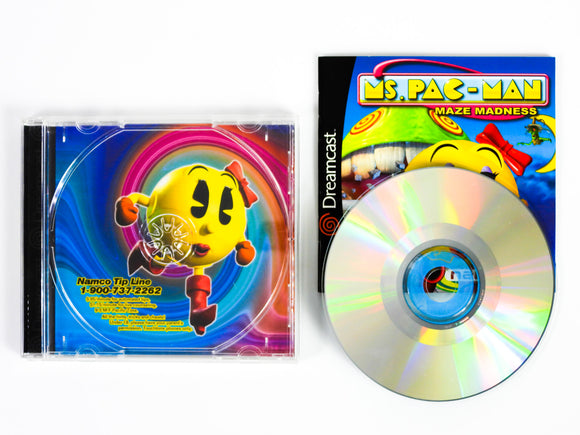 Ms. Pac-Man Maze Madness (Sega Dreamcast)